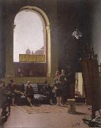 Bernard Hall The studio party china oil painting reproduction